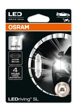 OSRAM LEDRIVING SL POLTTIMO 1 KPL 12V C5W 36MM
