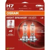 OSRAM NIGHT BREAKER SILVER POLTTIMO 1 KPL H1 12V 55W