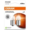 OSRAM ORIGINAL POLTTIMO 2 KPL 10W 12V R10W BA15S