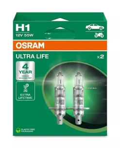 OSRAM ULTRA LIFE POLTTIMO 2 KPL 12V H1