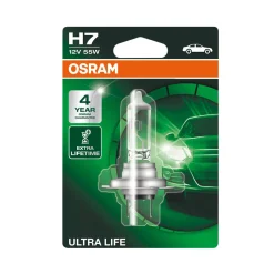 OSRAM ULTRA LIFE POLTTIMO 1 KPL H7 12V 55W