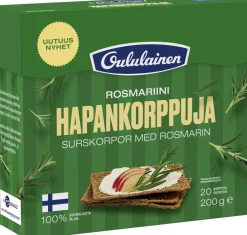 OULULAINEN HAPANKORPPU ROSMARIINI 200 G