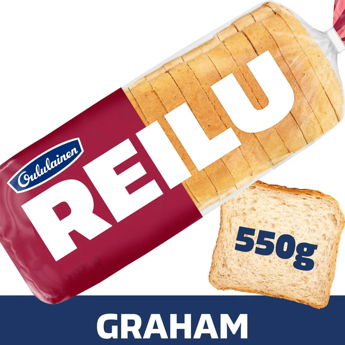 OULULAINEN REILU GRAHAMVIIPALEET 550 G
