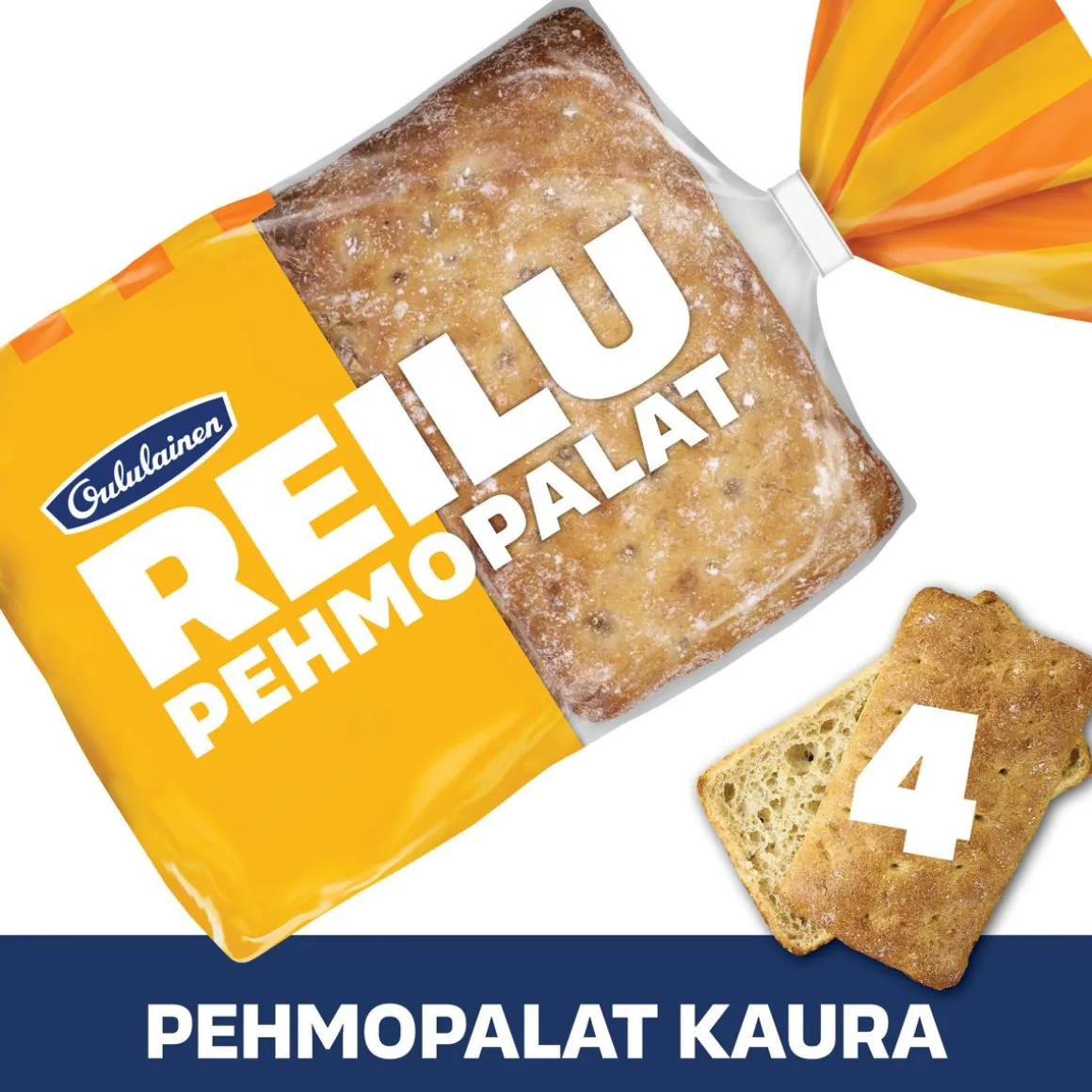 OULULAINEN REILU PEHMOPALAT KAURA 4KPL 240 G