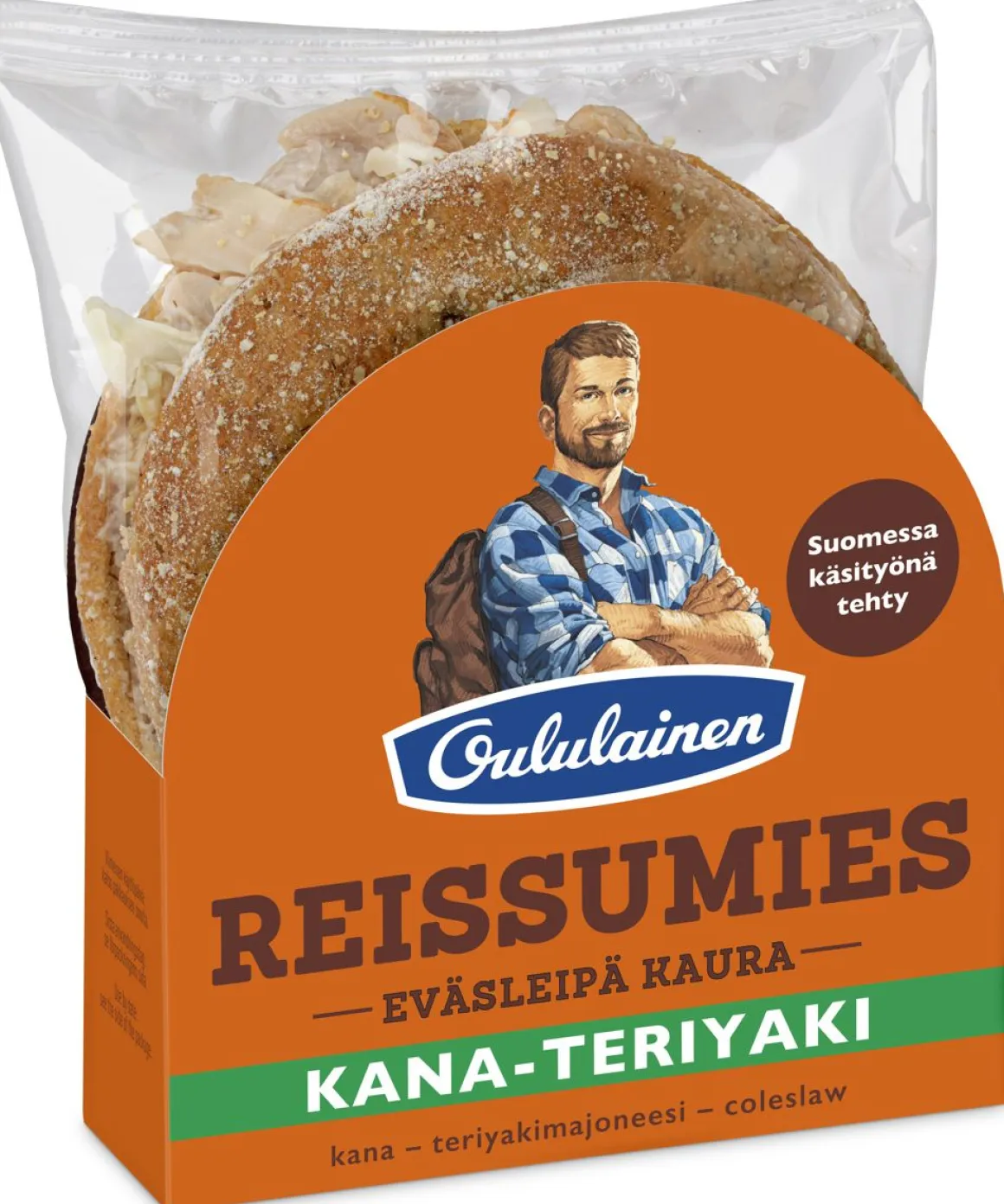 OULULAINEN REISSUMIES EVÄSLEIPÄ KAURA KANA-TERIYAKI 153 G