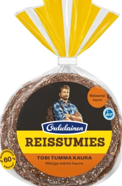 OULULAINEN REISSUMIES TOSI TUMMA KAURA 4KPL 230 G