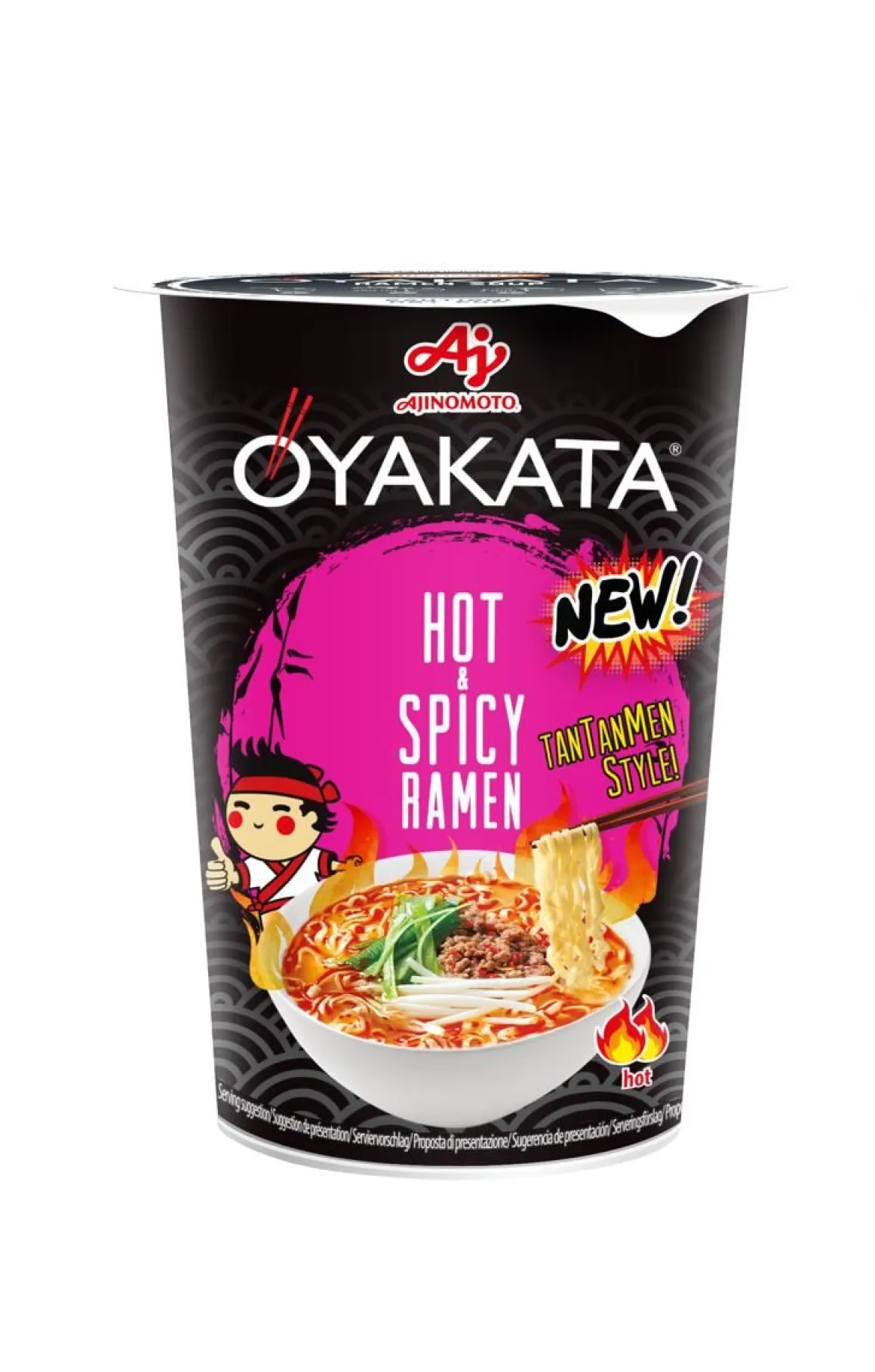 OYAKATA RAMEN HOT & SPICY TANTANMEN KUPPINUUDELIKEITTO 63 G