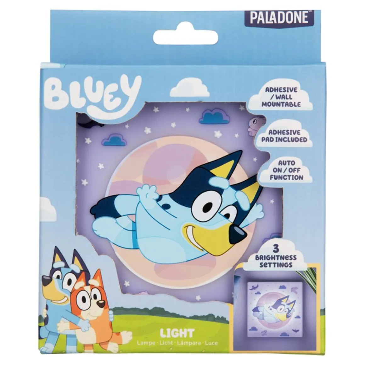 PALADONE BLUEY KORISTEVALO SEINÄLLE