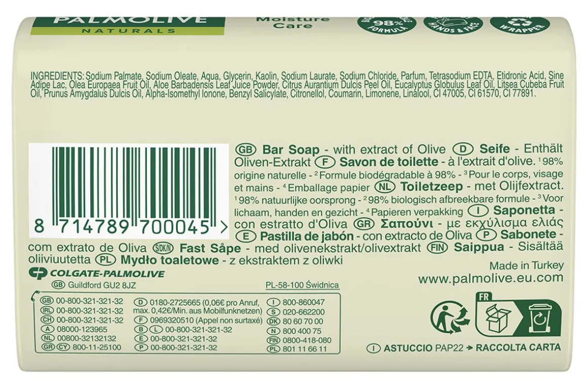 PALMOLIVE PALASAIPPUA OLIVE 90 G