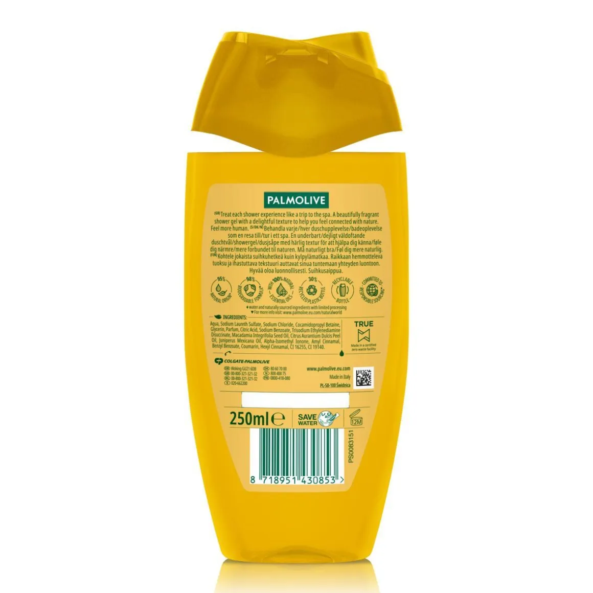 PALMOLIVE WELLNESS REVIVE SUIHKUSAIPPUA 250 ML