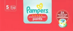 PAMPERS PREMIUM PROTECTION PANTS S5 12-17KG SÄÄSTÖPAKKAUS 29KPL 29 K