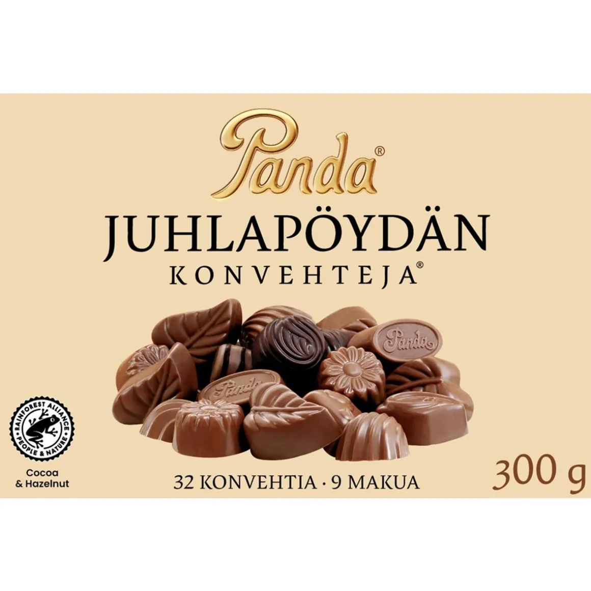 PANDA JUHLAPÖYDÄN KONVEHTEJA 300 G