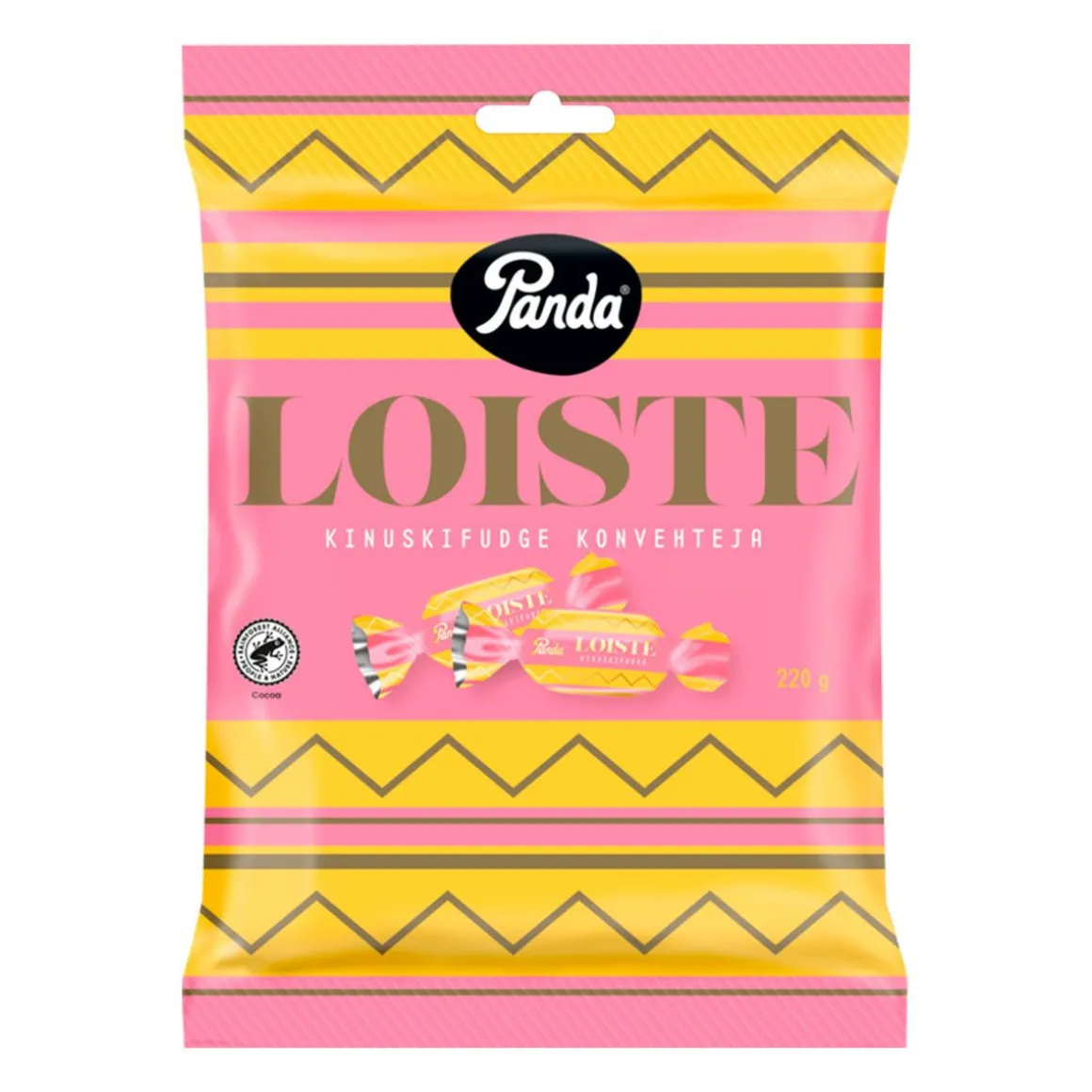 PANDA LOISTE KINUSKIFUDGE- KONVEHTEJA 220 G