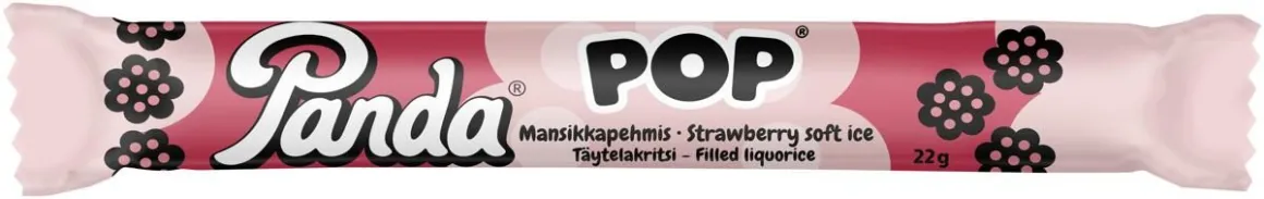 PANDA POP MANSIKKAPEHMIS TÄYTELAKRITSIPATUKKA 22 G