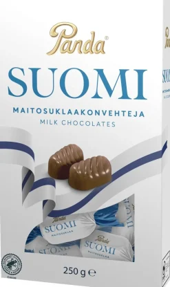PANDA SUOMI JUHLAKONVEHTEJA 250 G