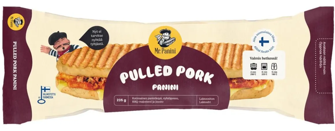 PANINI PULLED PORK 235 G