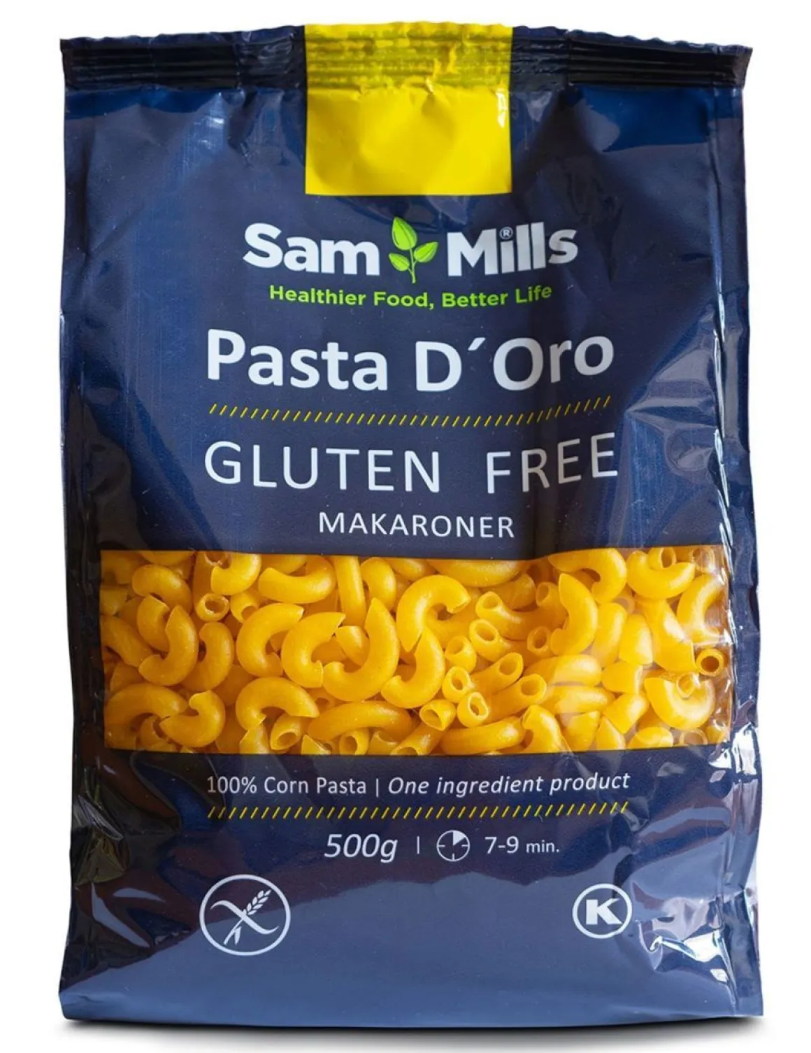 PASTA D'ORO MAKARONI GLUTEENITON 500 G