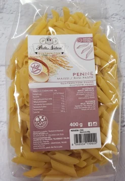 PASTA NATURA PENNE PASTA GLUTEENITON 400 G
