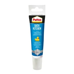 PATTEX SILIKONI BATH&KITCHEN VÄRITÖN 50 ML