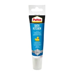 PATTEX SILIKONI BATH&KITCHEN VALKOINEN 50 ML
