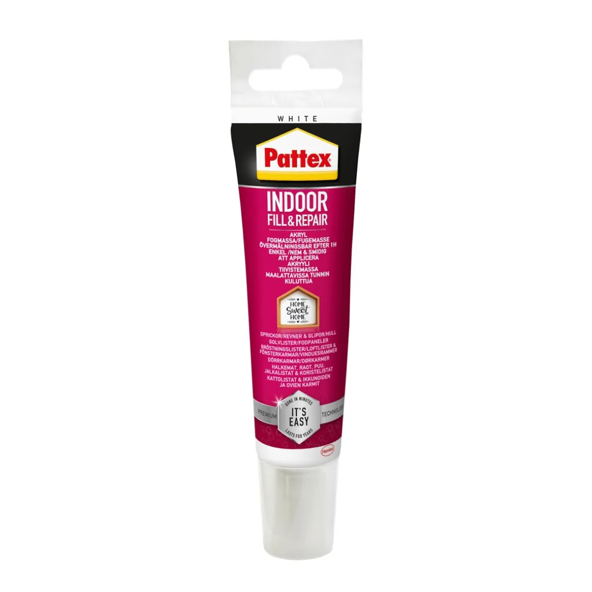 PATTEX SILIKONIMASSA BATH&KITCHEN VALKOINEN 50 ML