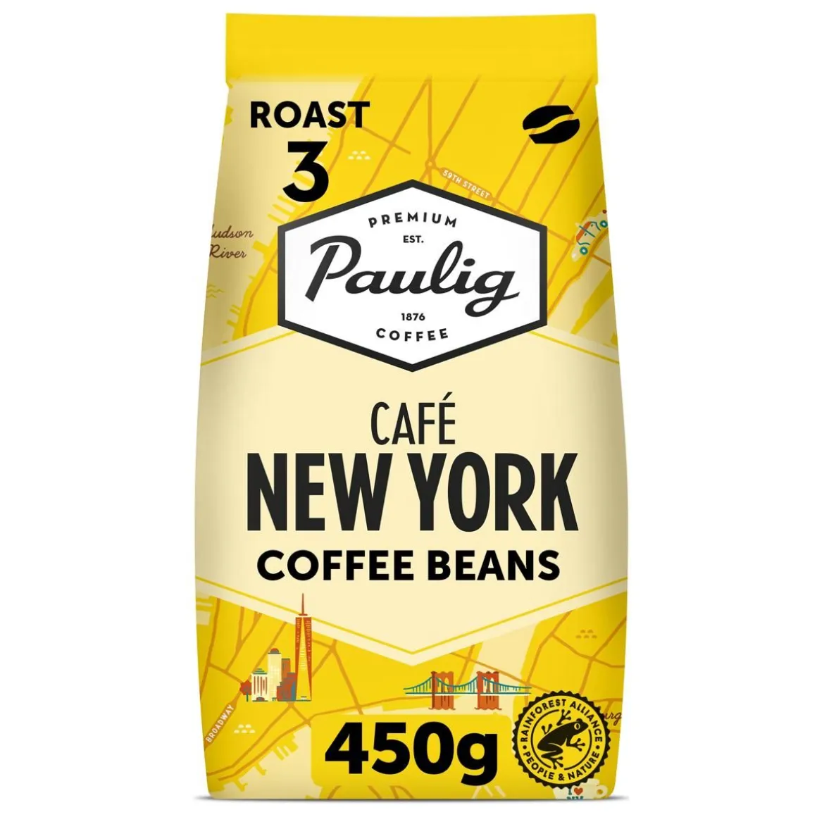 PAULIG CAFE NEW YORK PAPUKAHVI 450 G