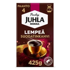 PAULIG JUHLA MOKKA LEMPEÄ KAHVI 425 G