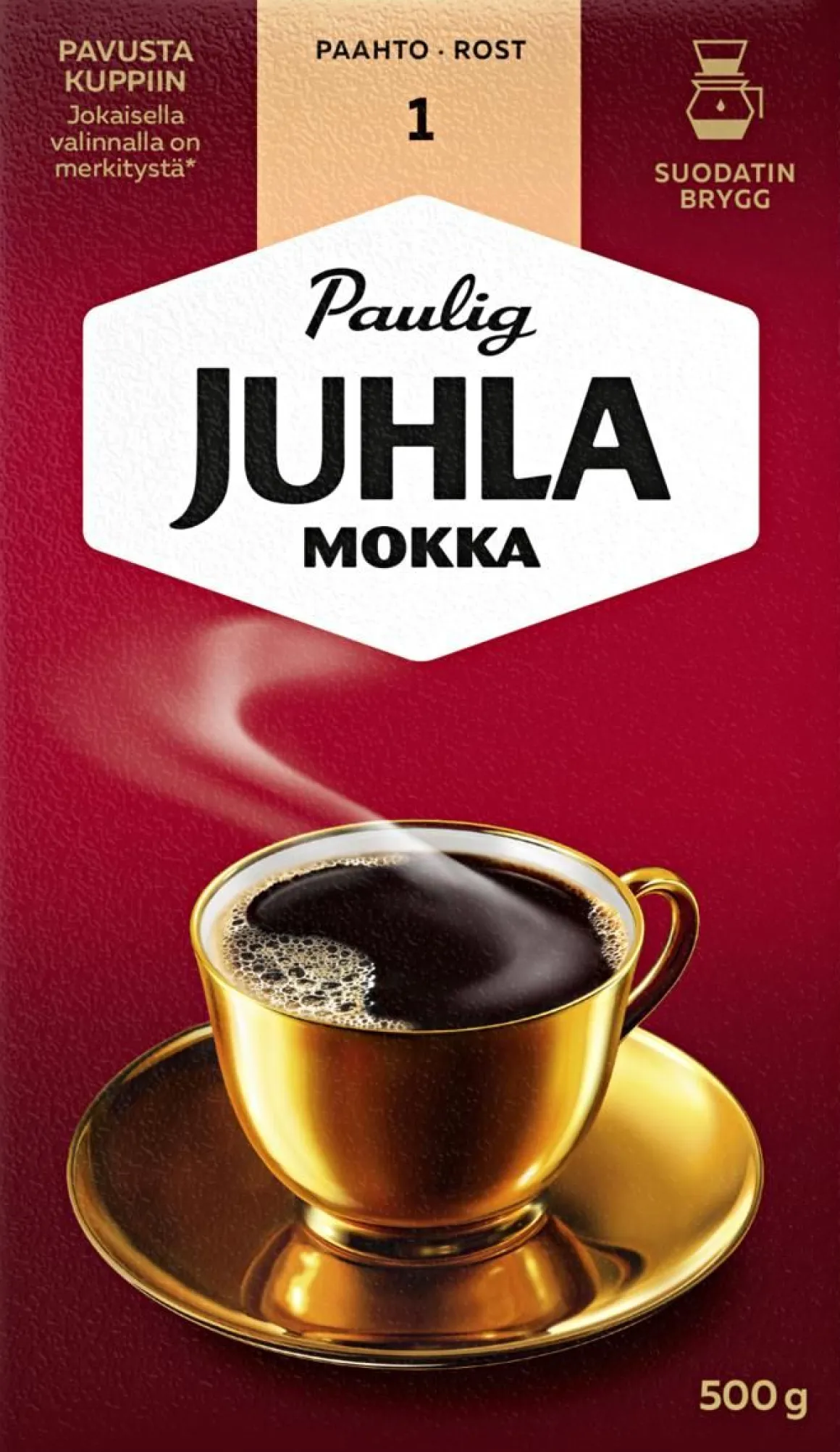 PAULIG JUHLA MOKKA SUODATIN 500 G