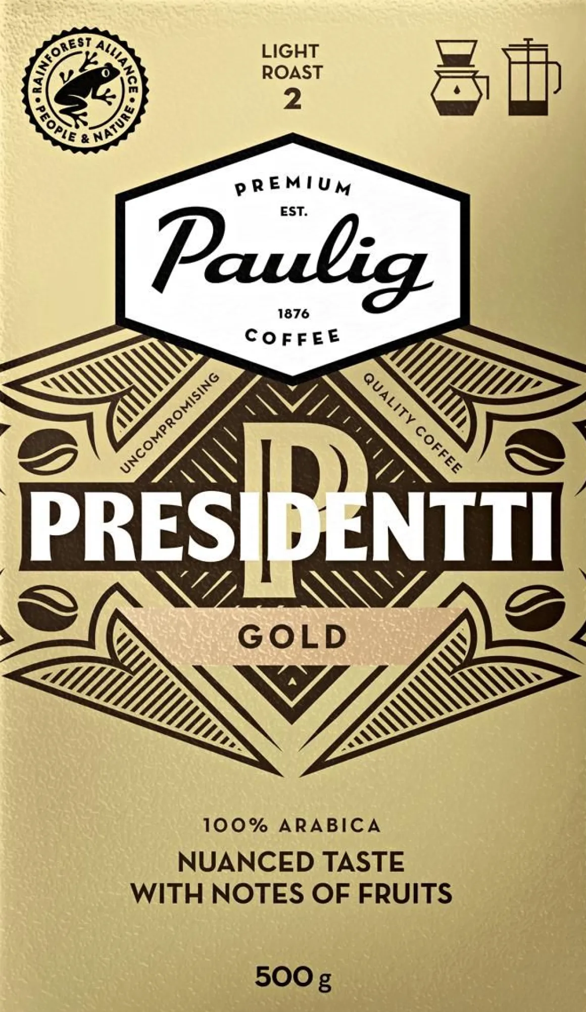 PAULIG PRESIDENTTI GOLD LABEL 500 G