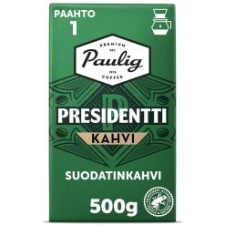 PAULIG PRESIDENTTI SUODATIN 500 G