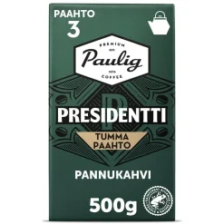 PAULIG PRESIDENTTI TUMMA PAAHTO PANNU 500 G