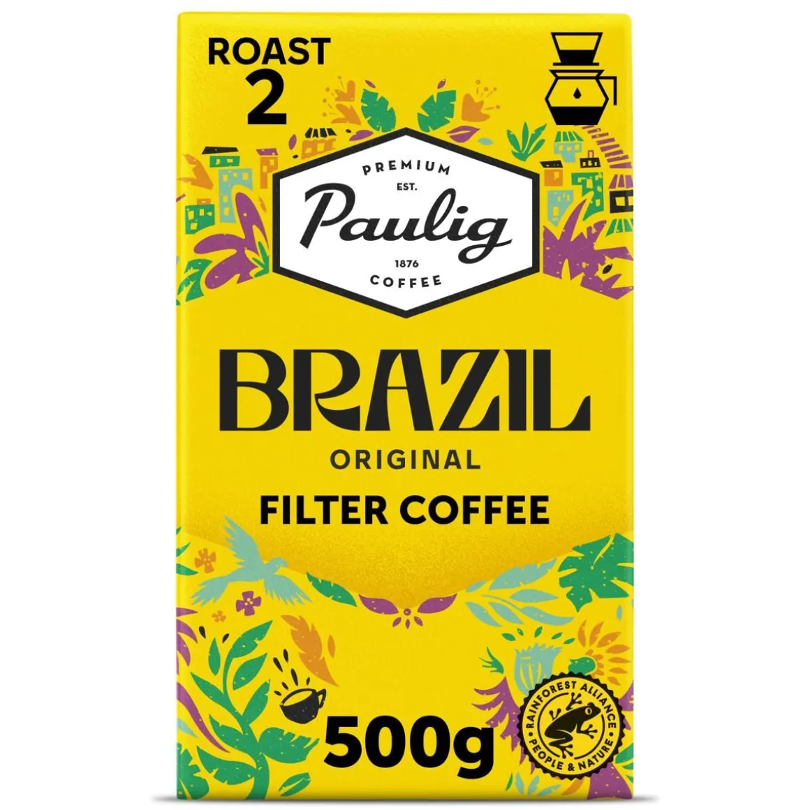PAULIG BRAZIL KAHVI SUODATIN 500 G