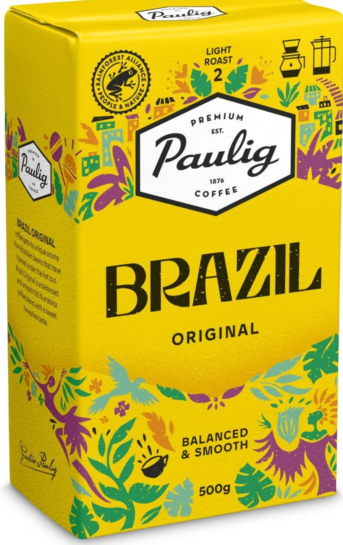 PAULIG BRAZIL KAHVI SUODATIN 500 G