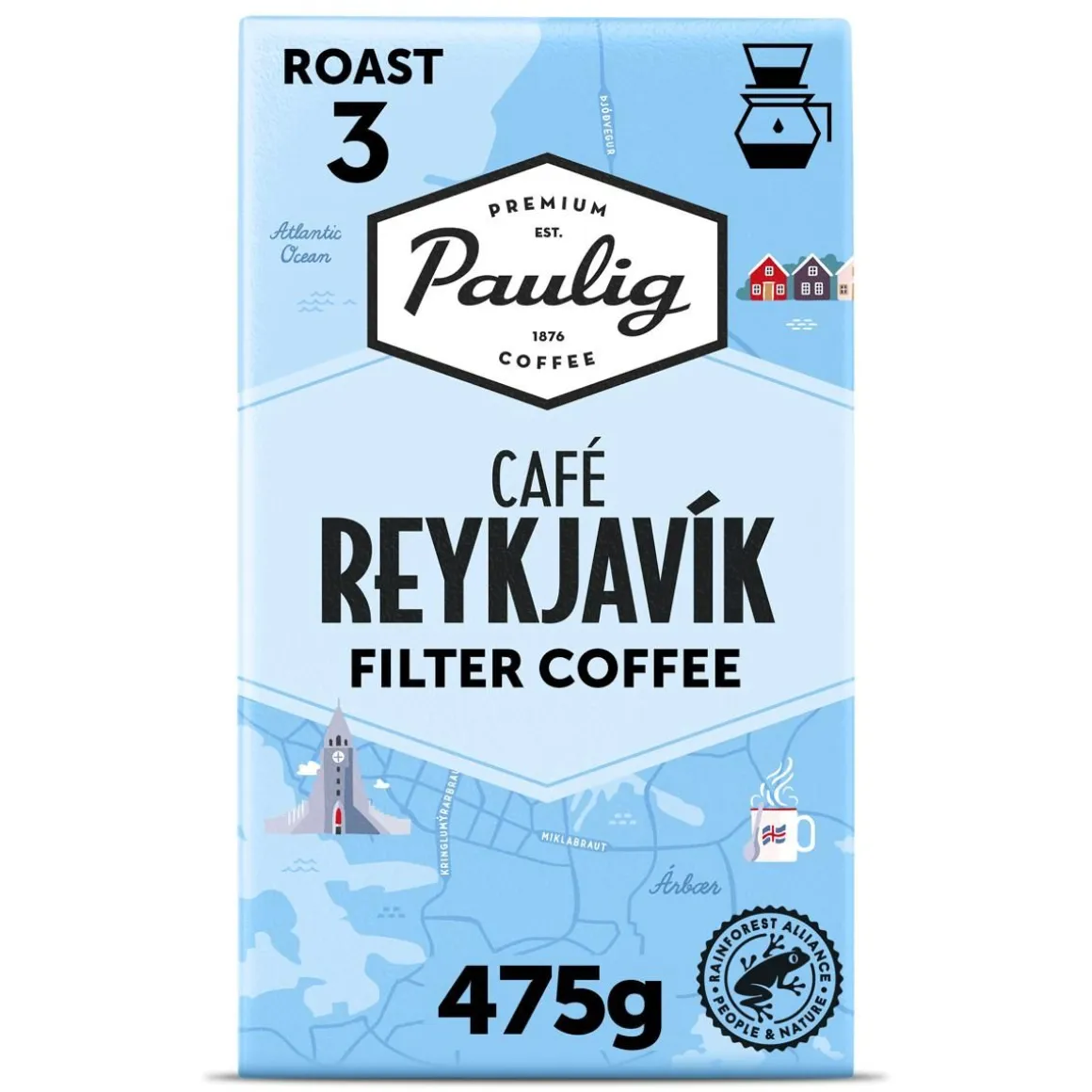 PAULIG CAFE REYKJAVIK SJ UTZ 475 G
