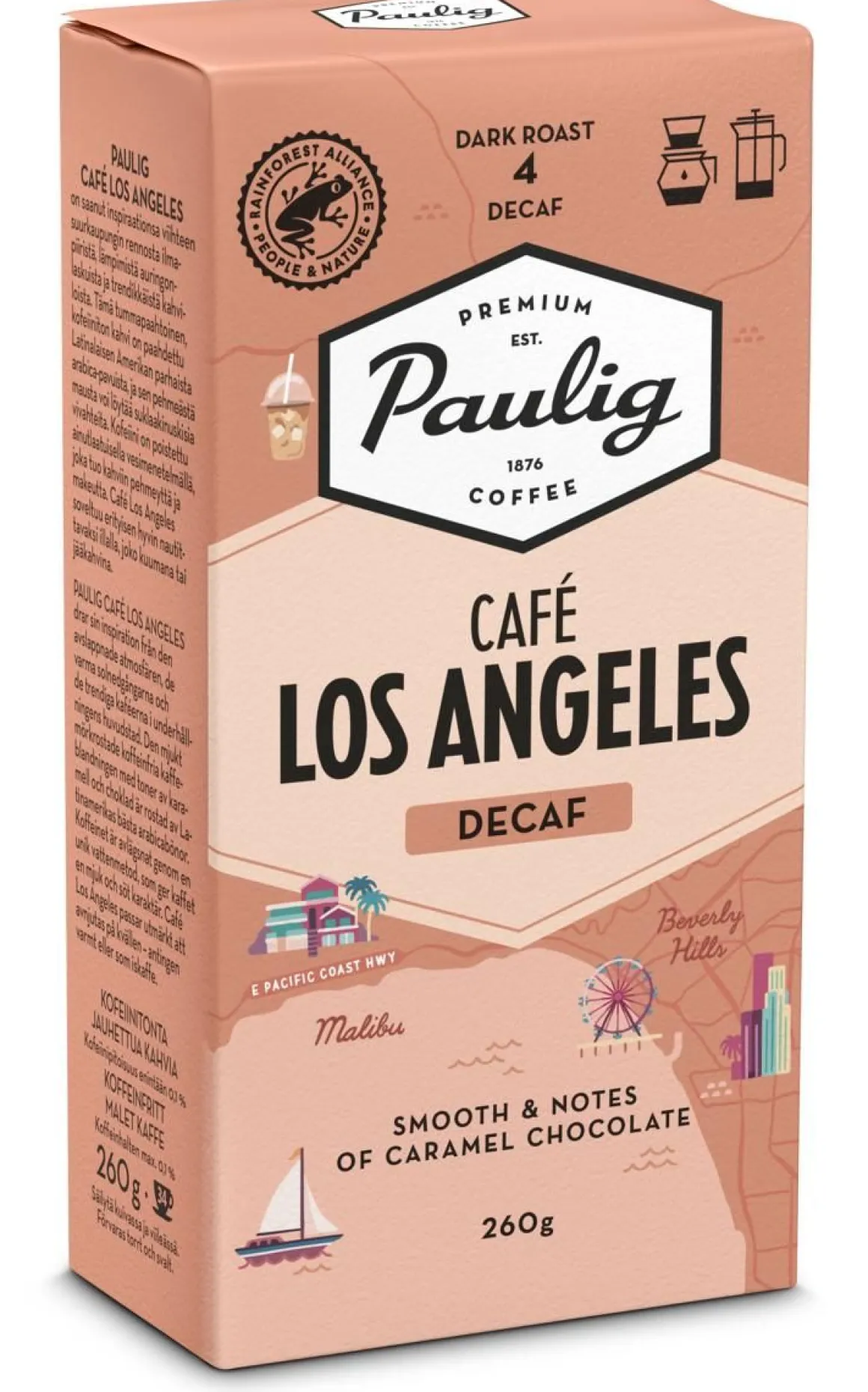 PAULIG CAFÉ LOS ANGELES KOFTON SJ 260 G