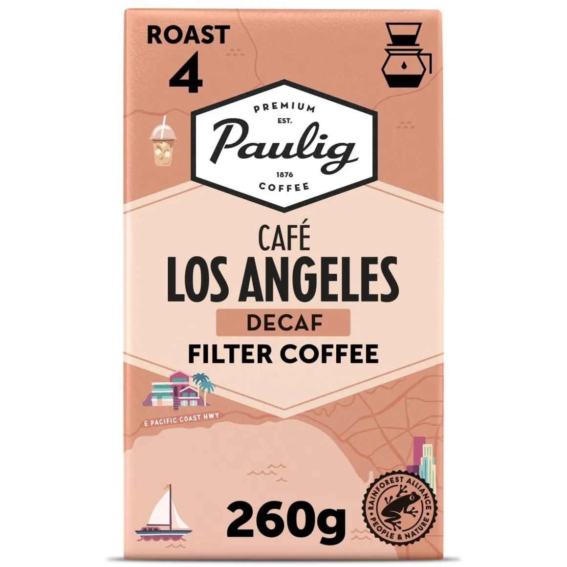 PAULIG CAFÉ LOS ANGELES KOFTON SJ 260 G