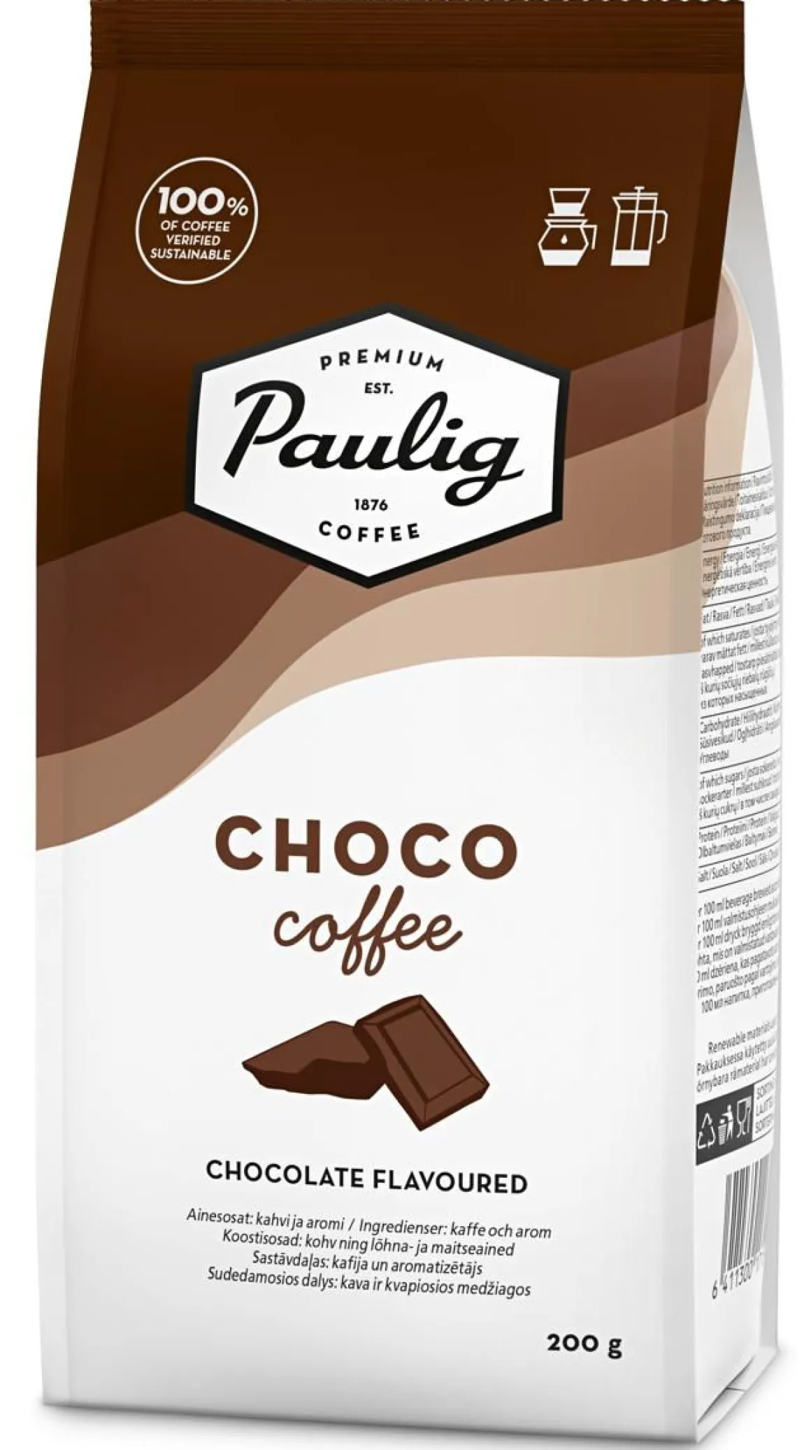 PAULIG CHOCO COFFEE KAHVI 200 G