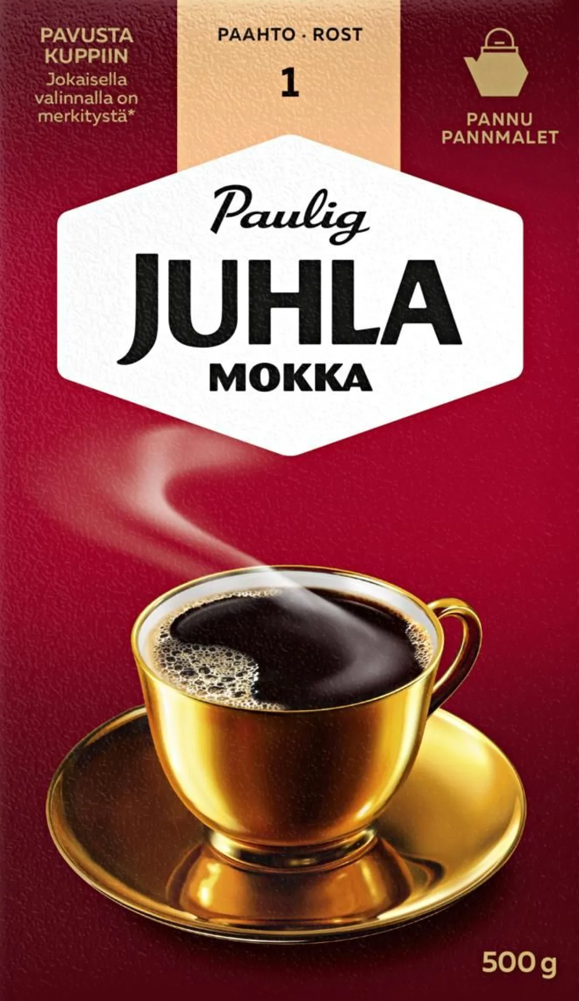 PAULIG JUHLA MOKKA PANNU 500 G