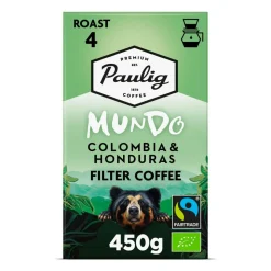 PAULIG MUNDO KOLUMBIA KAHVI SJ LUOMU 450 G