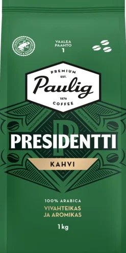 PAULIG PRESIDENTTI KAHVI PAPU 1 KG