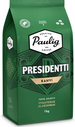 PAULIG PRESIDENTTI KAHVI PAPU 450 G