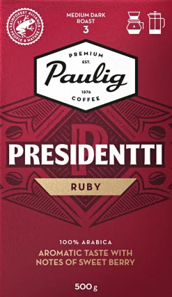 PAULIG PRESIDENTTI RUBY SUODATIN 500 G