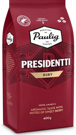 PAULIG PRESIDENTTI RYBY PAPUKAHVI 400 G