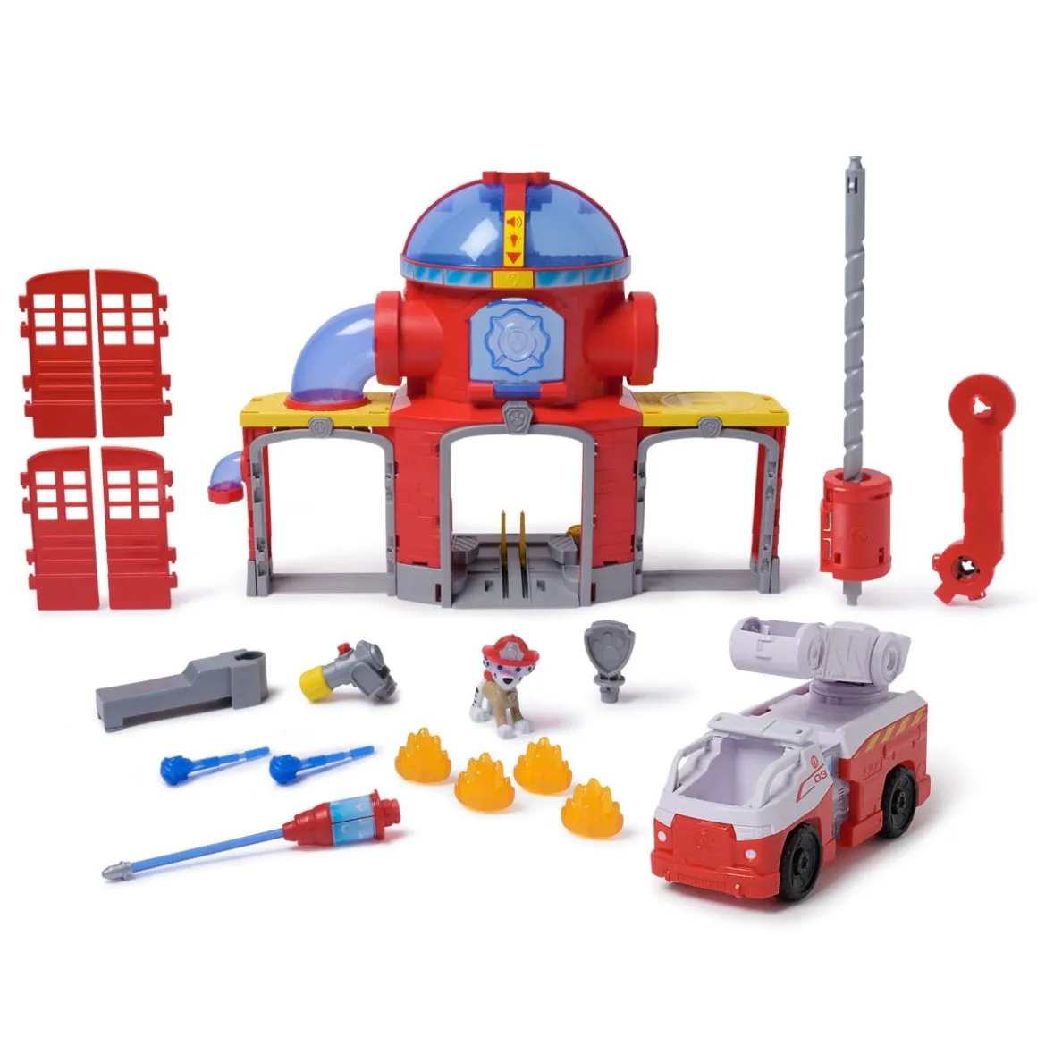 PAW PATROL RYHMÄ HAU PALOPELASTUS PALOASEMA SETTI