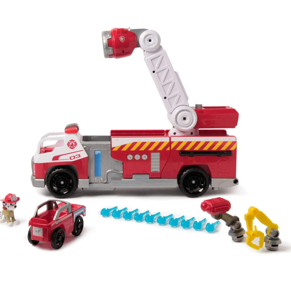 PAW PATROL RYHMÄ HAU PALOPELASTUS LUKSUS PALOAUTO