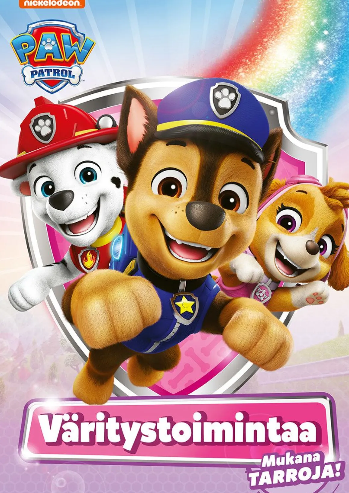 PAW PATROL/RYHMÄ-HAU VÄRITYSTOIMINTAA VÄRITYSKIRJA