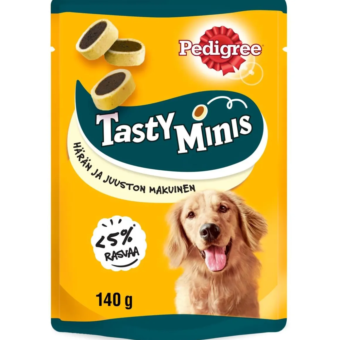 PEDIGREE TASTY MINIS CHEESY BITES 140 G