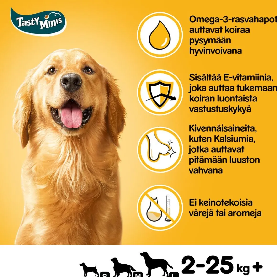 PEDIGREE TASTY MINIS CHEESY BITES 140 G