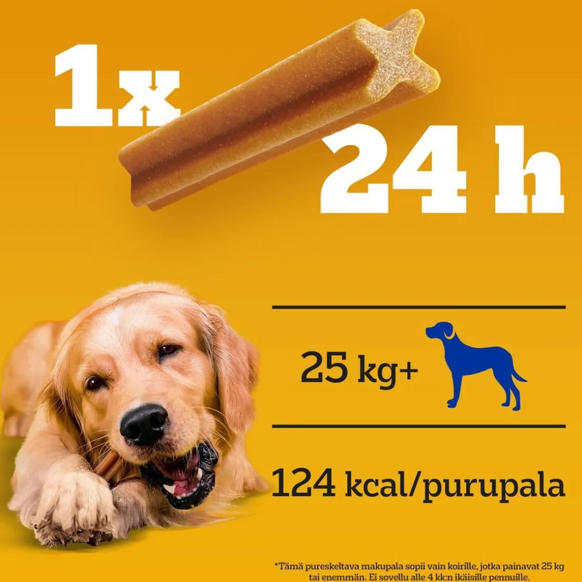 PEDIGREE DENTASTIX LARGE 3*270G MONIPAKKAUS 810 G