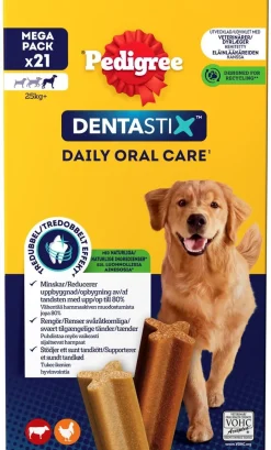 PEDIGREE DENTASTIX LARGE 3*270G MONIPAKKAUS 810 G